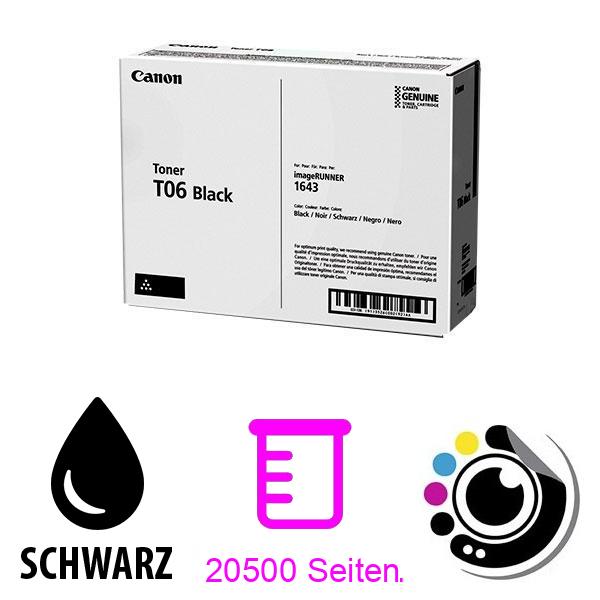 Original Canon Toner T06 Schwarz 3526C002