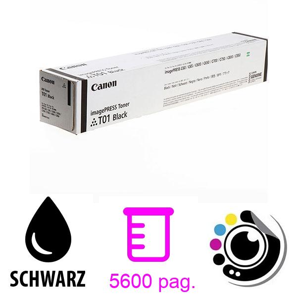 Original Canon Toner T01 Schwarz 8066B001