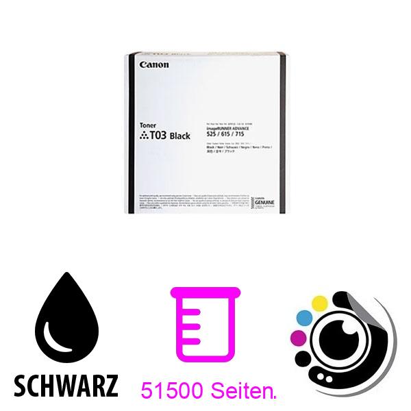Original Canon Toner T03 schwarz 2725C001