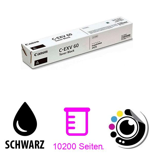 Original Canon Toner C-EXV60 Schwarz 4311C001