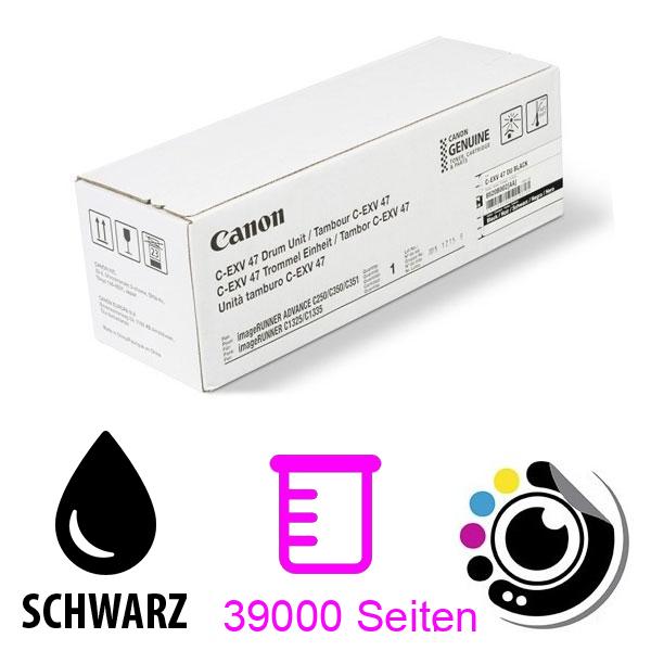 Original Tambor Canon C-EXV47 schwarz 8520B002