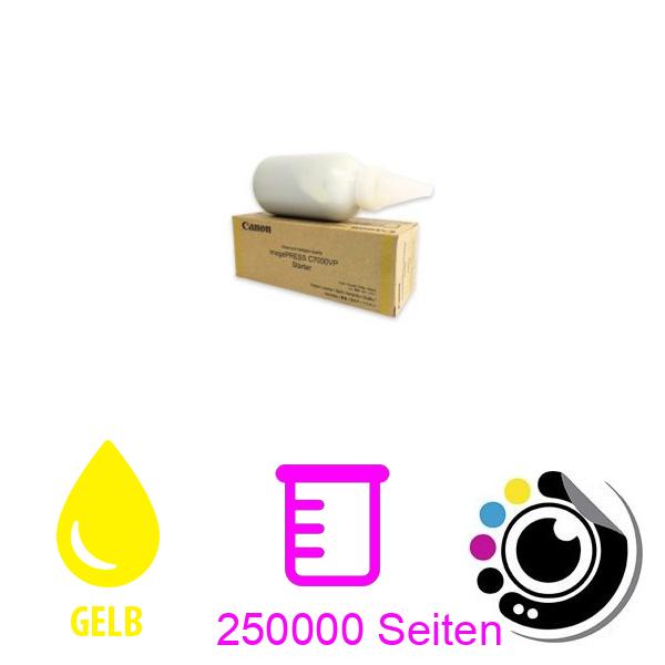 Original Toner Canon Imagepress C7000VP Starter Gelb