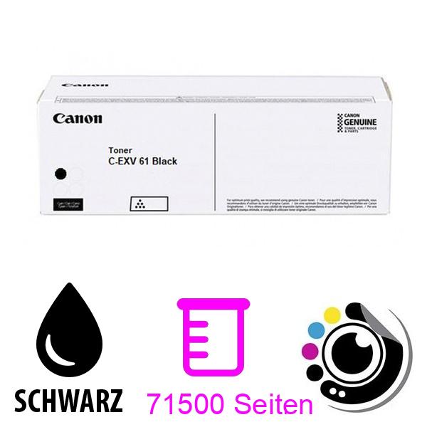 Original Toner Canon C-EXV61 Schwarz