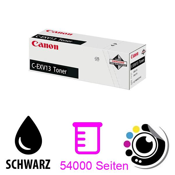 Original Toner Canon C-EXV13 Schwarz 0279B002