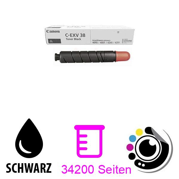 Original Toner canon CEXV38 Schwarz