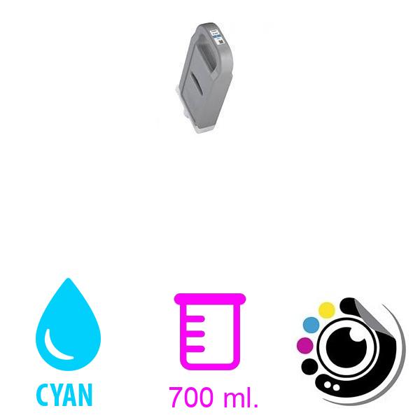 Compatible Patrone Canon PFI-1700 Cyan