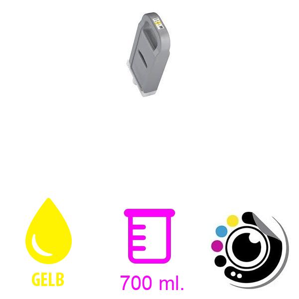 Compatible Patrone Canon PFI-1700 Gelb