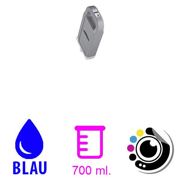 Compatible Patrone Canon PFI-1700 Blau