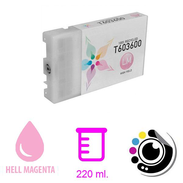 Kompatibel Druckerpatronen Epson T6036 magenta Licht C13T603600