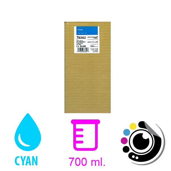 Original Patrone Epson T6362 Cyan C13T636200