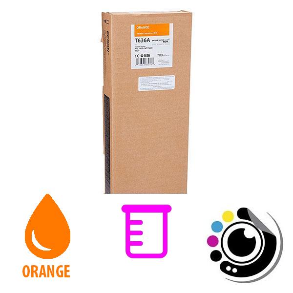 Original Patrone Epson T636A Orange C13T636A00