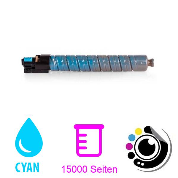 Kompatibler Toner Ricoh Aficio MP-C2800 / MP-C3300 cyan