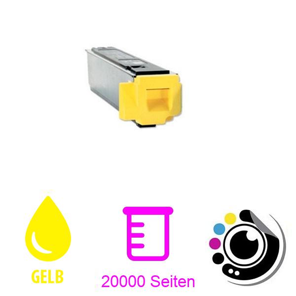 Kompatibler Toner Kyocera TK810 / TK811 gelb 370PC3KL TK-810 / TK-811 Kyocera FS-C8026