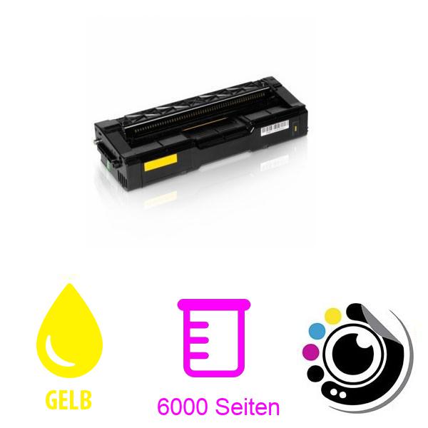 Kompatibler Toner Ricoh Aficio SP-C231 / SP-C232 / SP-C242 / SP-C310 / SP-C311 / SP-C312 / SP-C320 gelb 406482