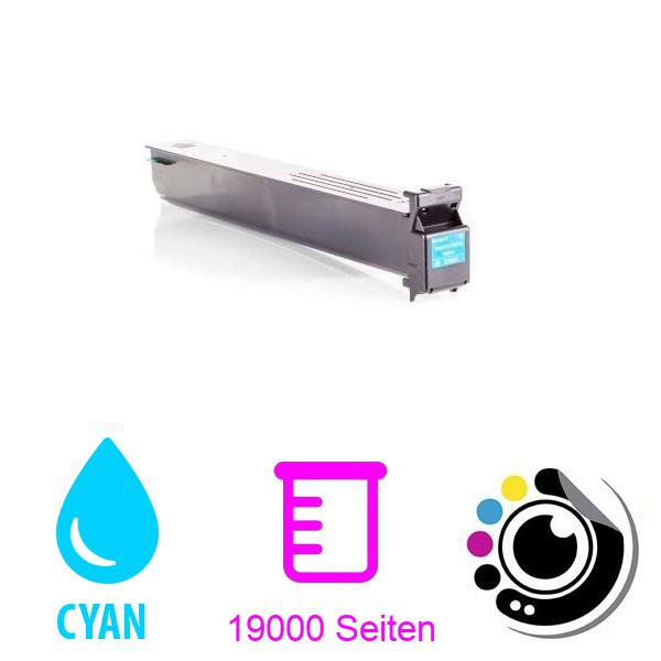 Kompatibler Toner Konica Minolta Bizhub C203 / C253 / Magicolor 8650 cyan A0D7452 / TN-213C / TN213