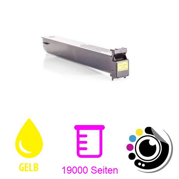 Kompatibler Toner Konica Minolta Bizhub C203 / C253 / Magicolor 8650 gelb A0D7252 / TN-213Y / TN213