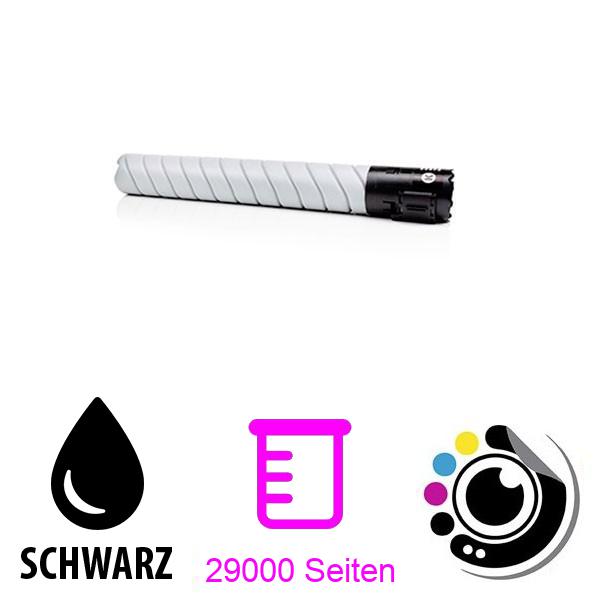 Kompatibel Toner Konica Minolta Bizhub C220 / C280 Schwarz A11G150 / TN216K / TN216