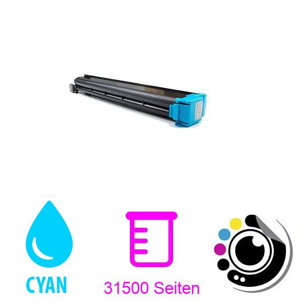 Kompatibler Toner Konica Minolta Bizhub C654 / C754 cyan A3VU450 / TN-711C / TN711