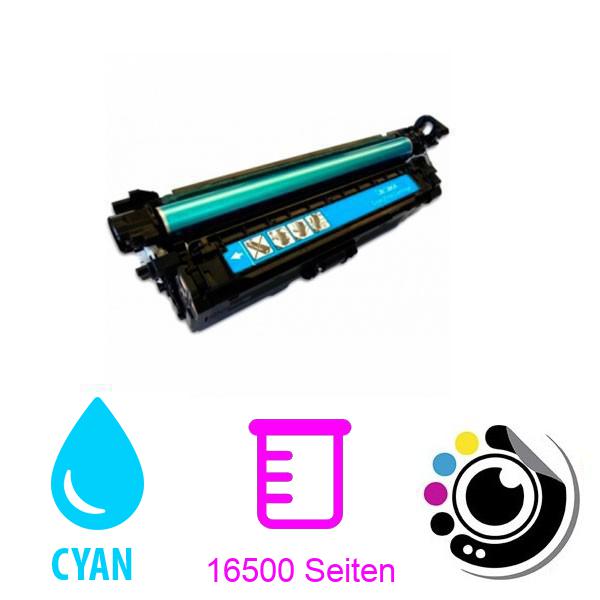 Kompatibler Toner HP CF321A / 653A Cyan