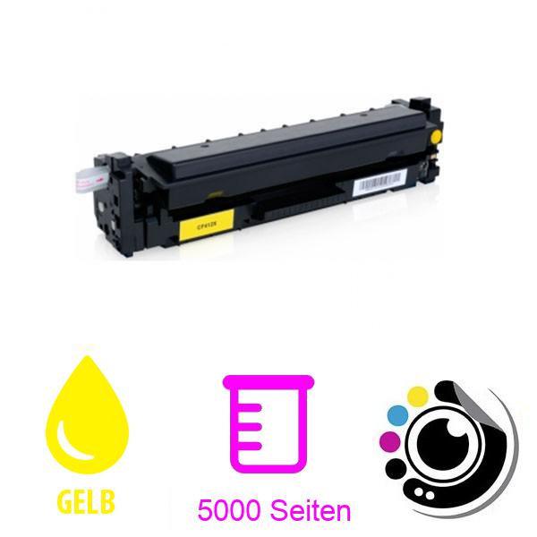 Kompatibler Toner HP CF412X / CF412A gelb 410X / 410A