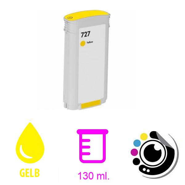 Kompatibel Cartucho hp 727 gelb