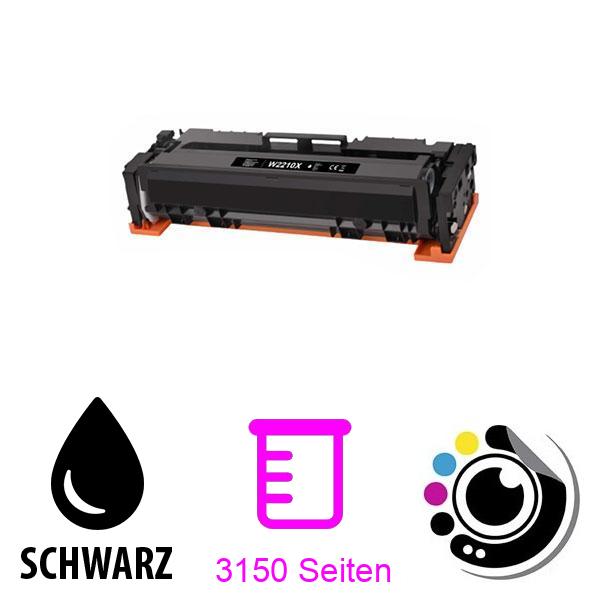 Kompatibel Toner HP W2210X / W2210A Schwarz MIT Chip