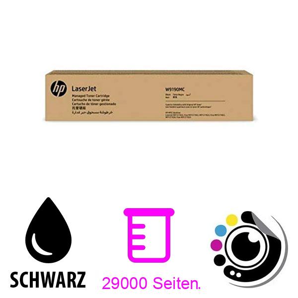 Original Toner HP W9190MC Schwarz