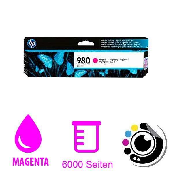 Original Patrone HP 980 Magenta D8J08A