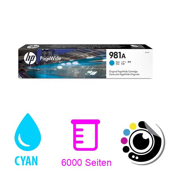 Original Patrone HP 981A Cyan