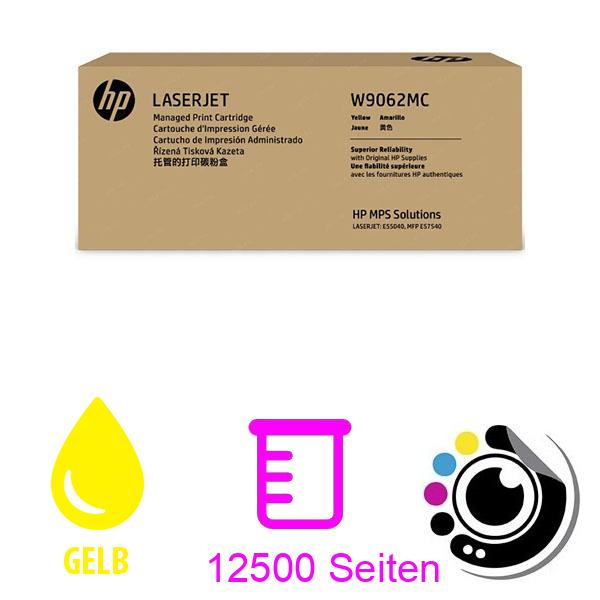 Original Toner HP W9062MC Gelb