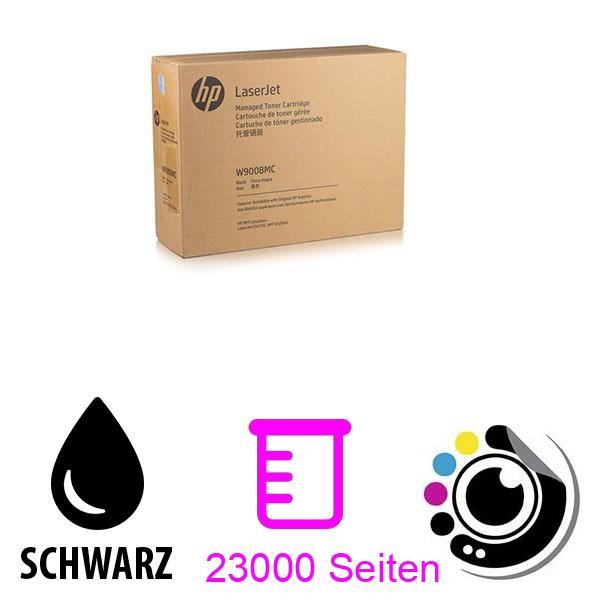 Original Toner HP W9008MC Shwarz
