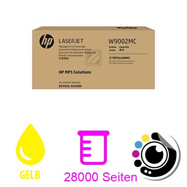 Original Toner HP W9002MC Gelb
