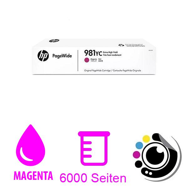 Original Patrone HP 981A Magenta