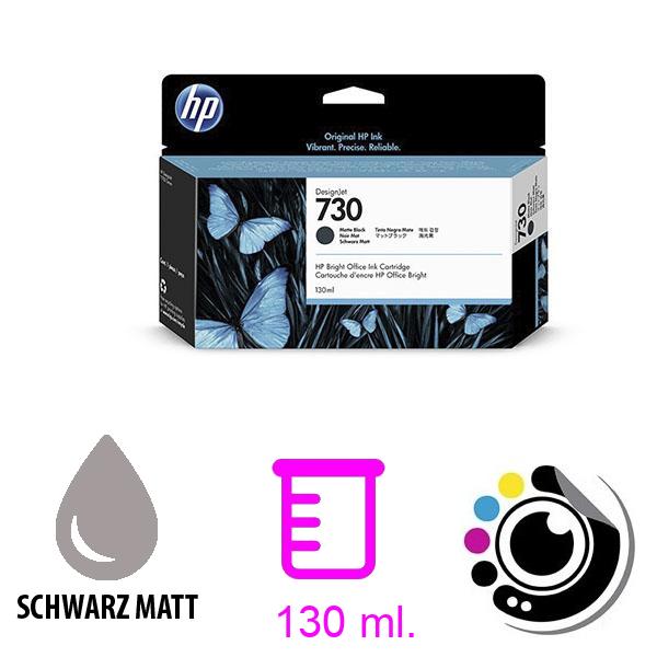 Original Patrone HP 730 Mattschwarz