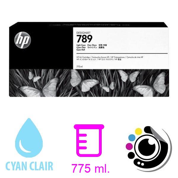 Original Patrone HP 789 Cyan Light CH619A