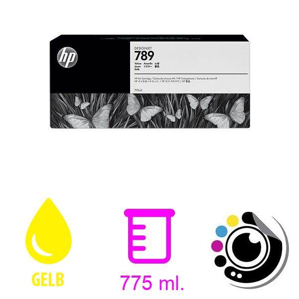 Original Patrone HP 789 Gelb CH618A