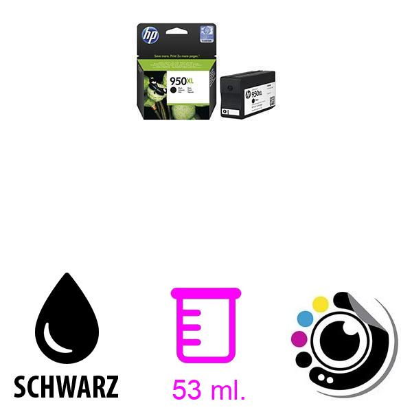 Original HP 950 XL Schwarze Tonerkartusche