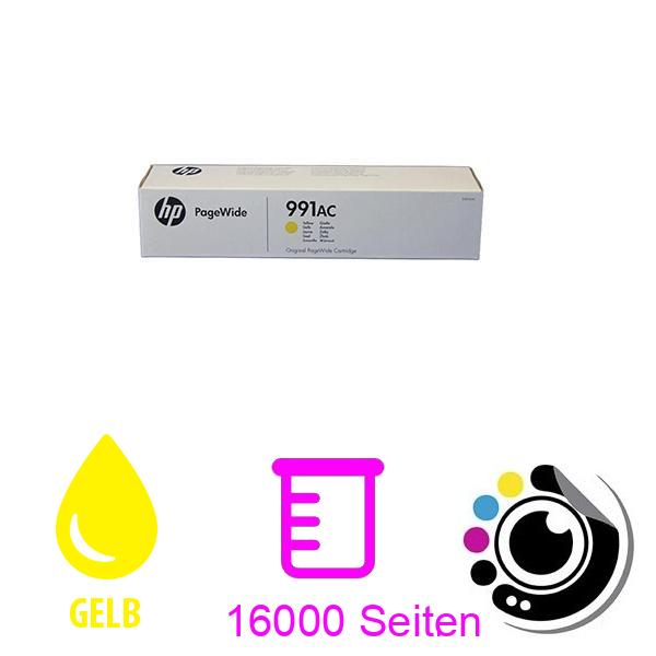 Original Patrone HP 991 AC Gelb