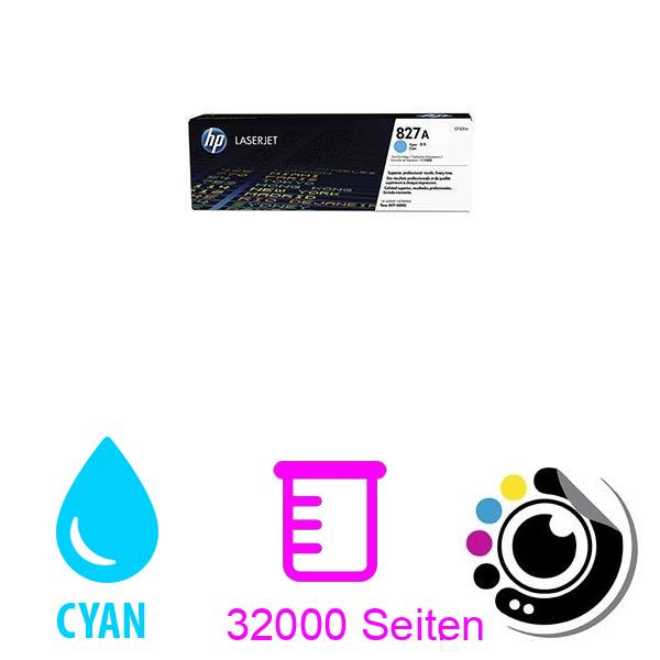 Original Toner HP CF301AC Cyan (HP 827A)