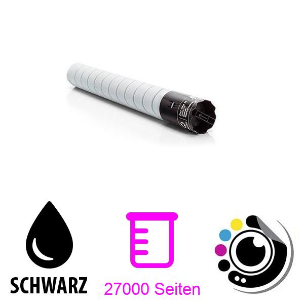 Kompatibler Toner Konica Minolta Bizhub C454 / C554 Schwarz A33K152 / TN-512K / TN512
