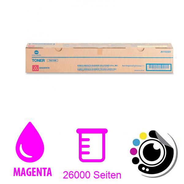 Original Toner Konica C220 / C280 Magenta A11G351 / TN-216 / TN216