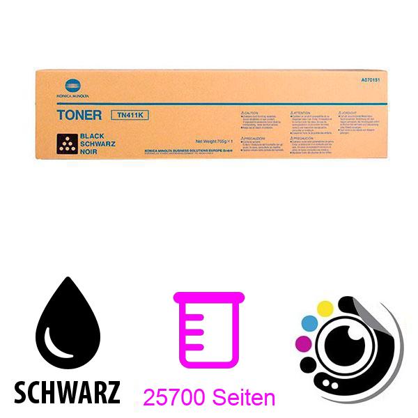 Original Toner Konica Minolta Bizhub C451 TN411K A070151