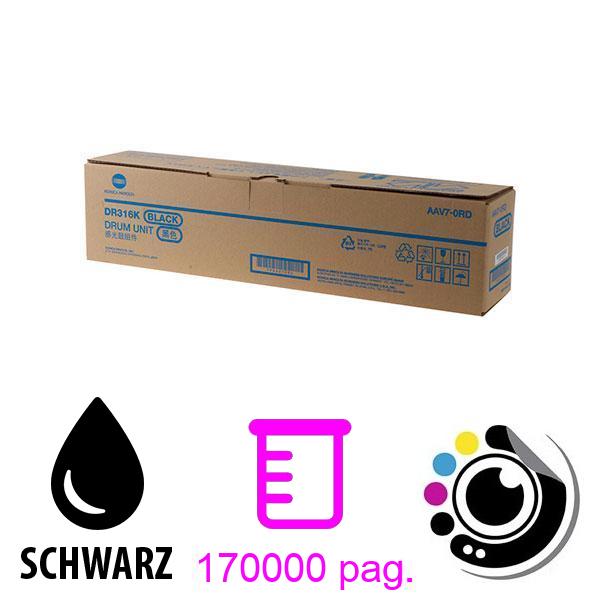 Originale Trommel Konica Minolta DR316 Schwarz AAV70RD