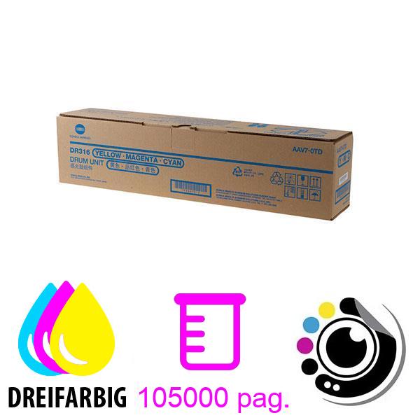 Originale Trommel Konica Minolta DR316 Farbe AAV70TD