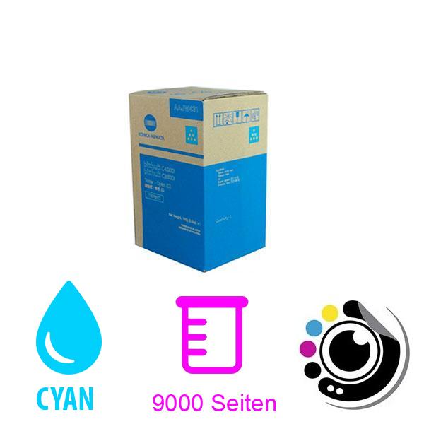Original Toner Konica Minolta TNP-80 Cyan AAJW452