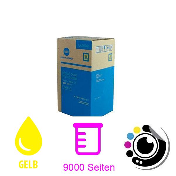 Original Toner Konica Minolta TNP-80 gelb AAJW252