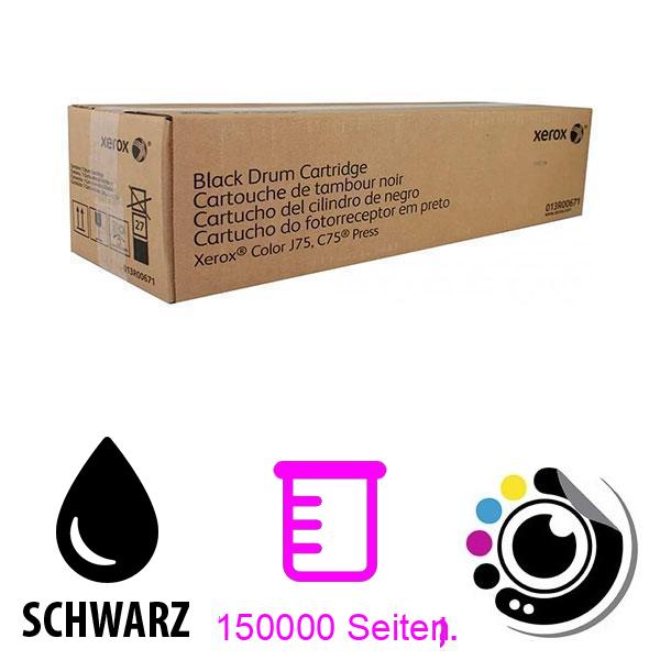 Originale Trommel Xerox Color C75 / J75 schwarz 013R00671