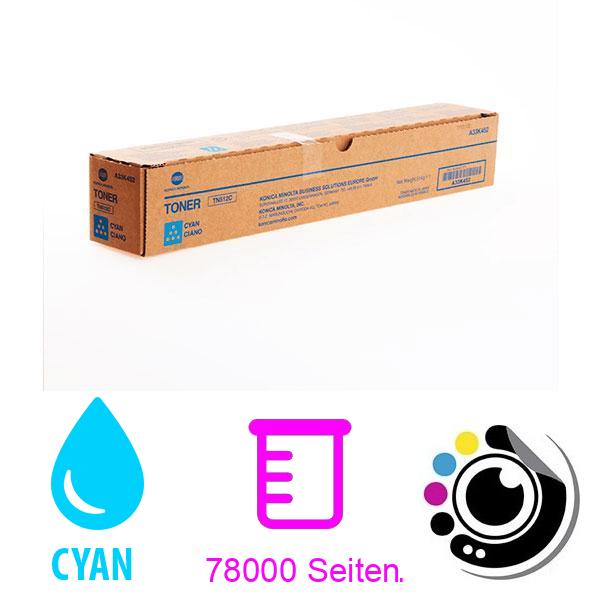 Original Toner Konica Minolta TN-619 Cyan A3VX455
