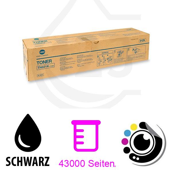 Original Toner Konica Minolta TN601 Schwarz 01ZK