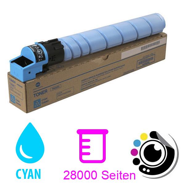 Original Toner Konica Minolta TN328 Cyan AAV8450A